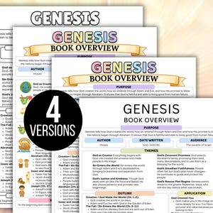 Womens Bible Study Guide, Printable Womens Bible Study Guide for Reflection, Bible Book Summary, Womens Bible Study Planner, Bible Summary