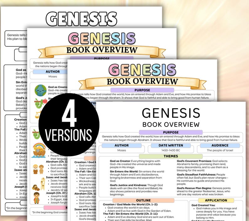 Womens Bible Study Guide, Printable Womens Bible Study Guide for Reflection, Bible Book Summary, Womens Bible Study Planner, Bible Summary