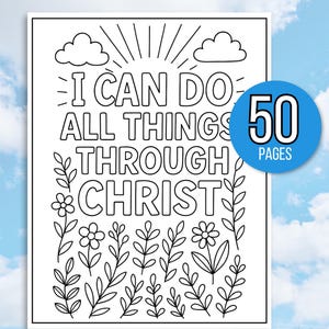 Kids Bible Verse Coloring Pages, Kid's Bible Coloring Pages, Sunday School Coloring Pages, Christian Coloring Pages, Religious Coloring Page