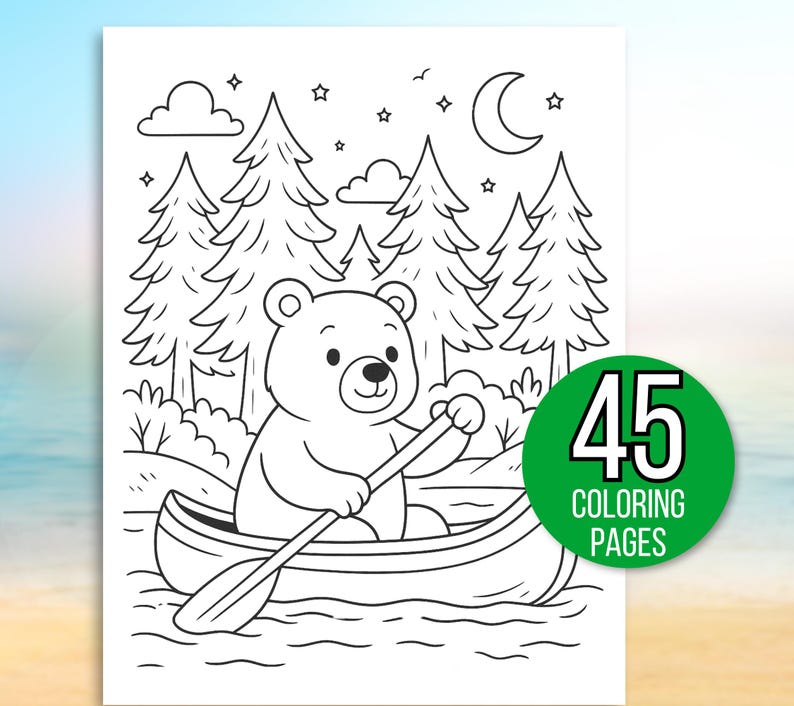 Camping Coloring Pages, Camping Coloring Book, Camping Coloring Sheets, Camping Coloring Pages, Summer Coloring Pages, Camping Activities