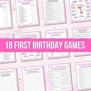 Jeux de premier anniversaire pour filles, jeux-questionnaires sur le premier anniversaire de filles, jeux de fête pour le premier anniversaire de bébé, qui connaît le mieux la fille qui fête son premier anniversaire