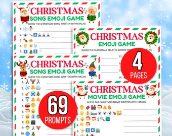 Christmas Emoji Games, Emoji Christmas Game, Christmas Emoji Songs, Christmas Songs Emoji Games, Christmas Movies Emoji, Christmas Emoji