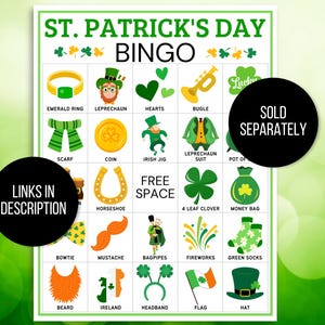 St. Patrick's Day Trivia Game, St. Patrick's Day Game, St. Patrick's Trivia Game, St. Patrick's Day Party Game, St Patrick's Fact or Fiction
