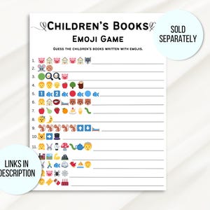 Baby Shower Emoji Game, Emoji Baby Shower Game, Baby Emoji Game, Baby Phrases Emoji Game, Baby Shower Games Printable, Emoji Baby Sprinkle