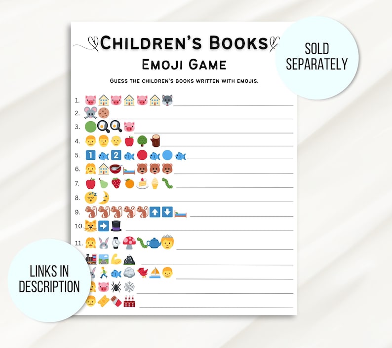 Baby Shower Emoji Game, Emoji Baby Shower Game, Baby Emoji Game, Baby Phrases Emoji Game, Baby Shower Games Printable, Emoji Baby Sprinkle