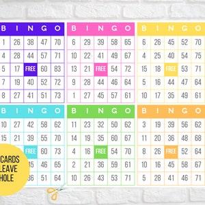 300 Bingo Cards 6 per Page Fun - Il 300x300.5079869599 207b 