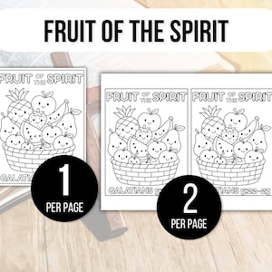 Fruit of the Spirit Coloring Sheets, Fruits of the Spirit Activity, Bible Coloring Pages, Fruit of the Spirit Coloring Pages, Sunday School