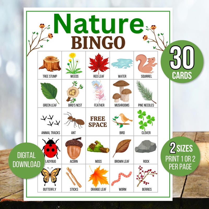 Nature Birthday Cards - Etsy