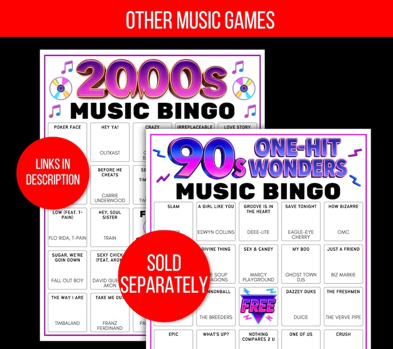 Movie Music Bingo, Movie Soundtrack Bingo, Music Bingo, Movie Soundtrack Songs Game, Music Bingo with Playlist, Music Office Party Game