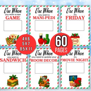Christmas Gift Card Book, Printable Gift Card Book, Christmas Card Holder, Christmas College Care Package Kit, Personalized Gift Card Holder