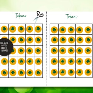 St. Patrick's Day Bingo, 30 St. Patrick's Bingo Cards, St. Patrick's Day Game, St. Paddy's Game for Kids, St. Patrick's Day Party Game