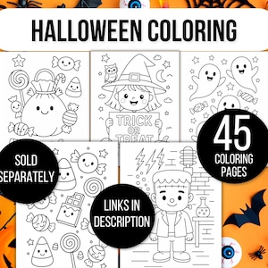 Halloween Bingo, 50 Halloween Bingo Kaarten, Halloween Spelletjes, Halloween Feestspel voor Kinderen, Halloween Activiteit voor in de Klas, Leuke Halloween Activiteit afbeelding 9