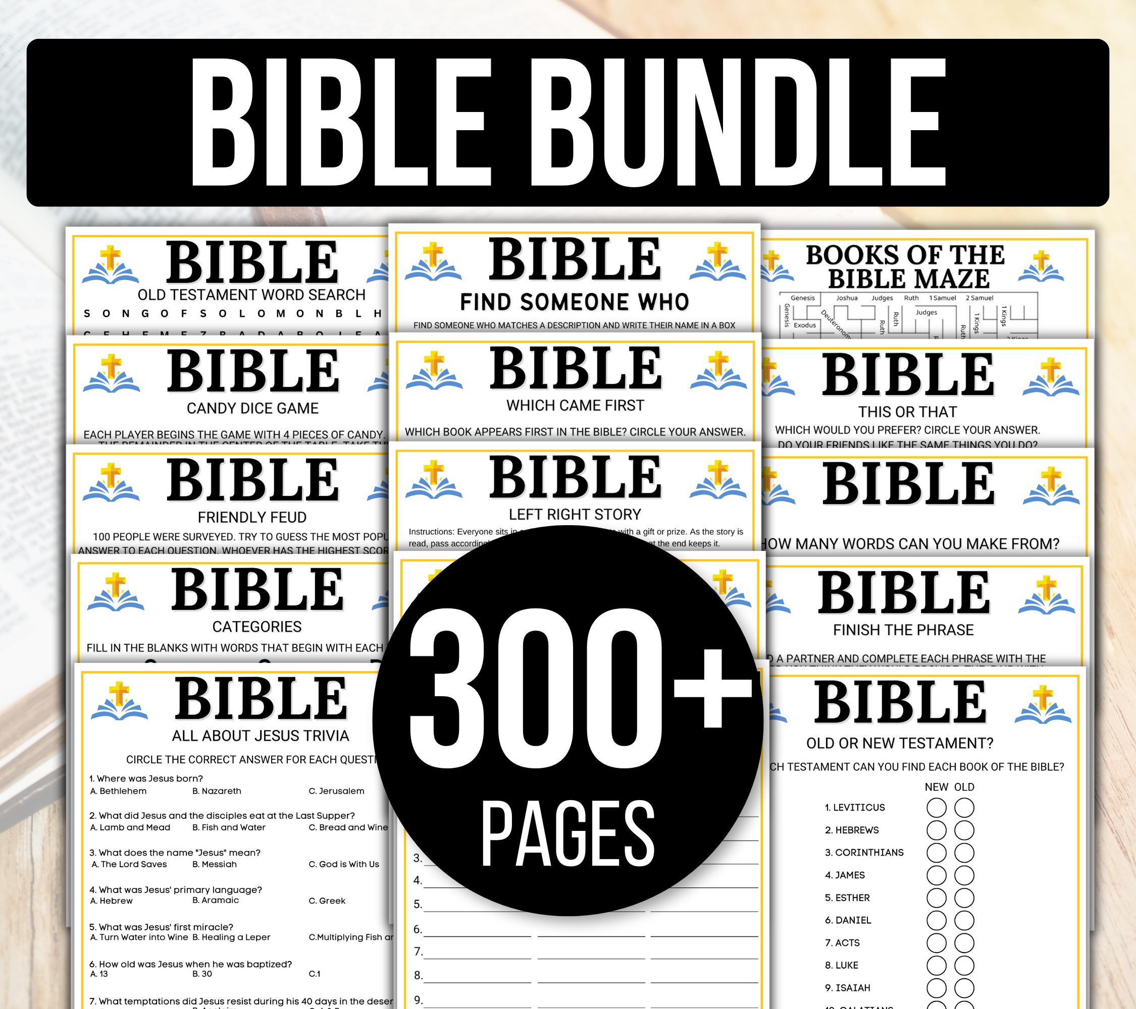 Bible Games, Bible Trivia Games, Bible Activities, Youth Group ...