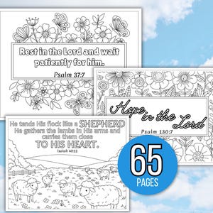 Bible Verse Coloring Pages, Bible Coloring Pages, Christian Coloring Book, Christian Coloring Sheets, Religious Coloring Pages, Bible, Bible
