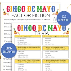 Fiesta Bingo, 30 Printable Fiesta Bingo Cards, Fiesta Activity For Kids, Kids Fiesta Party Game, Cinco De Mayo Classroom Activity for Kids