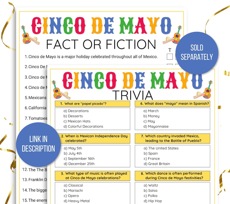 Fiesta Bingo, 30 Printable Fiesta Bingo Cards, Fiesta Activity For Kids, Kids Fiesta Party Game, Cinco De Mayo Classroom Activity for Kids