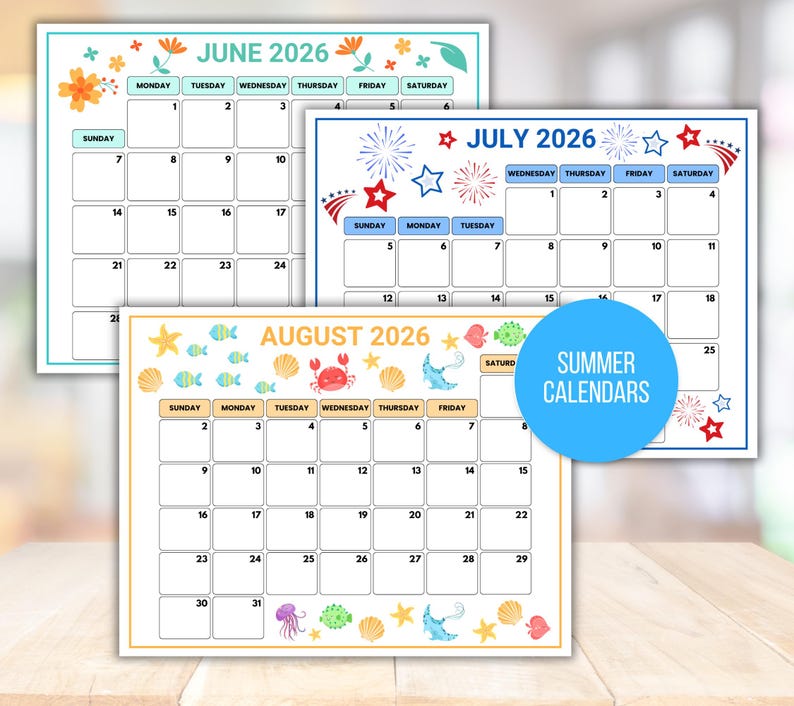 Editable Summer Bucket List, Summer Calendar Poster, Summer Checklist, Summer Break Ideas, Summer Activities, Kids Summer Calendar, Summer