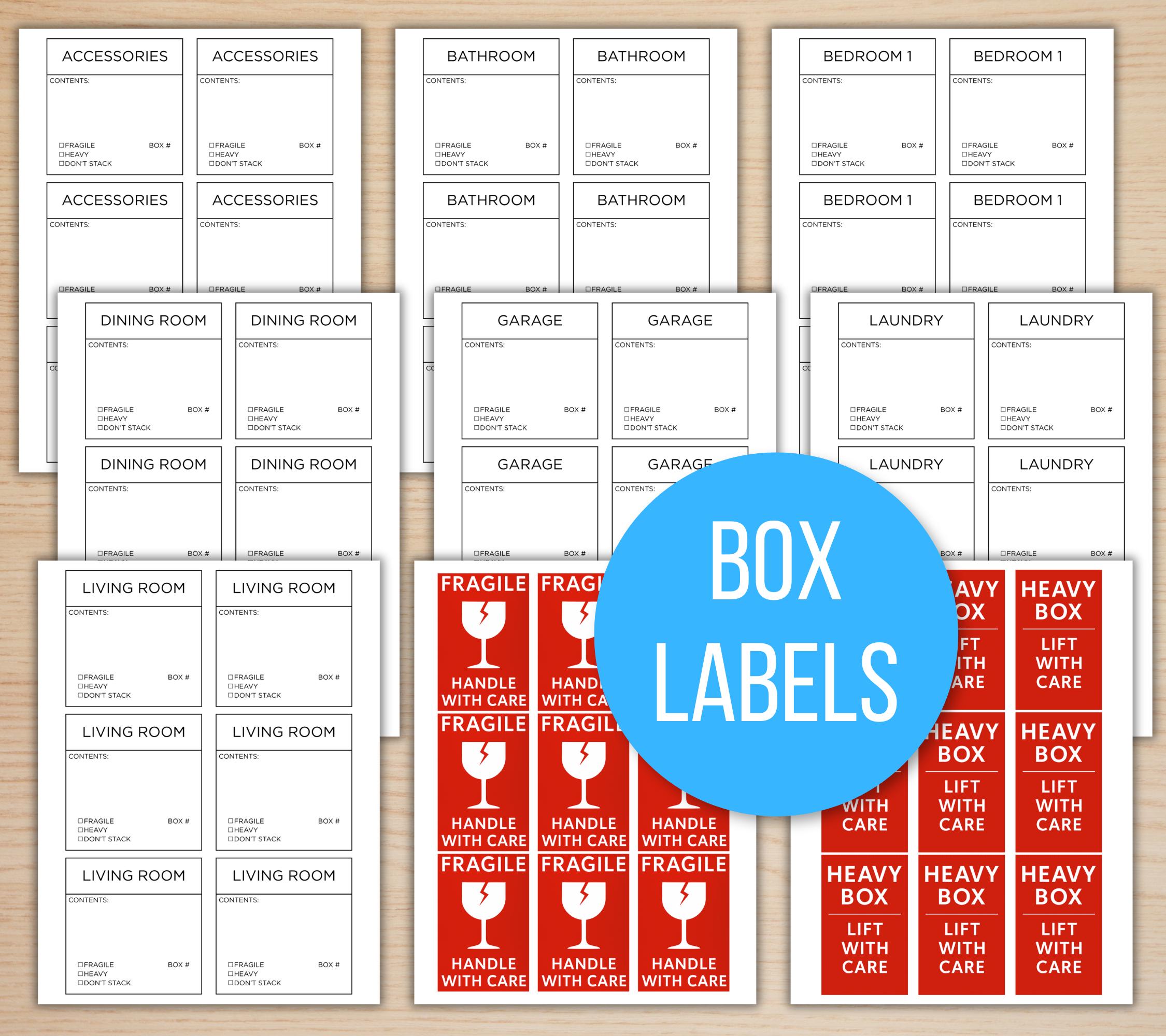 Moving Checklist, Moving Binder, Moving Planner, Relocation Planner ...