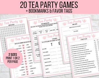 Afternoon Tea Etiquette Instant Download Tea Party - Etsy