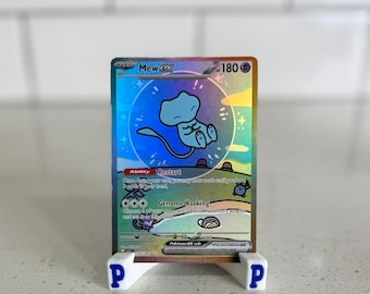 Réplica holográfica texturizada de Bubble Mew (hecha a mano)