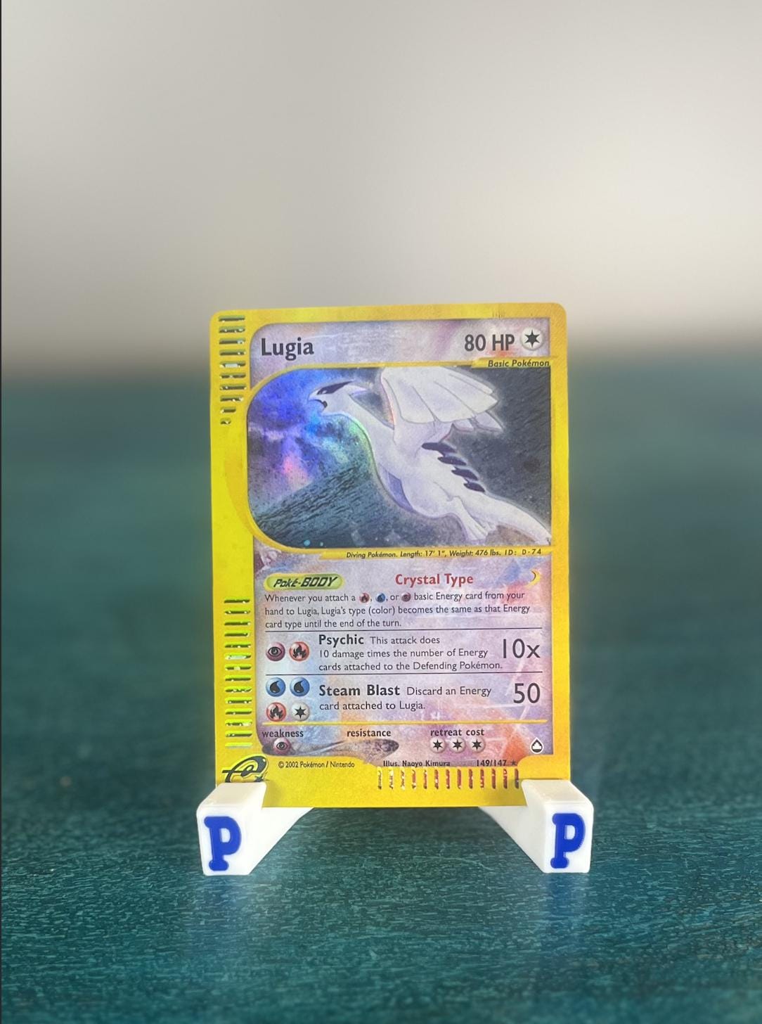 Crystal Lugia Card - Etsy