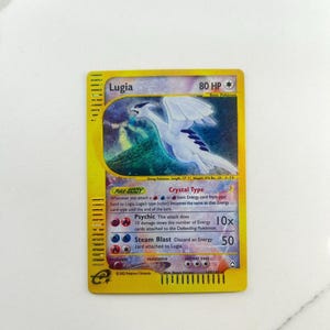 Crystal Lugia Card - Etsy