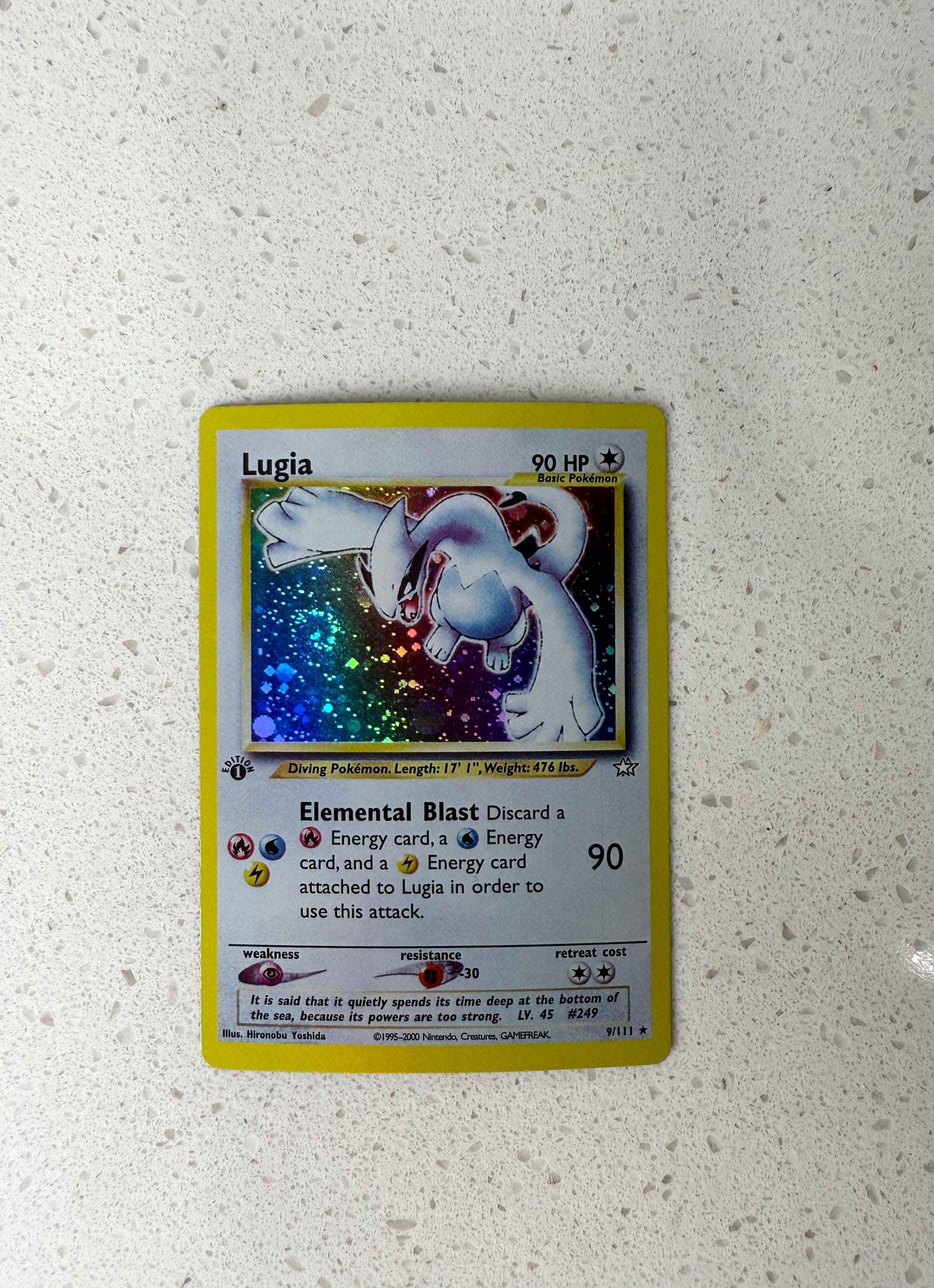 ポケモンカード Lugia 1st Edition 英語版 Pokémon Card Lugia 1st Ed 1st Edition Lugia English (Used