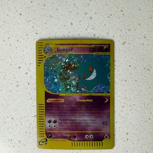 Gengar Himmelsgrat Holographischer Pokemon Proxy - Handgemachte Nachbildung