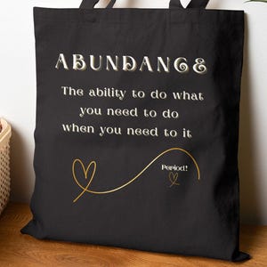 Mindful Cotton Canvas Tote Bag, Reusable Market Shopper, Daily Carryall, Eco-Friendly Bashar Enthusiast Gift