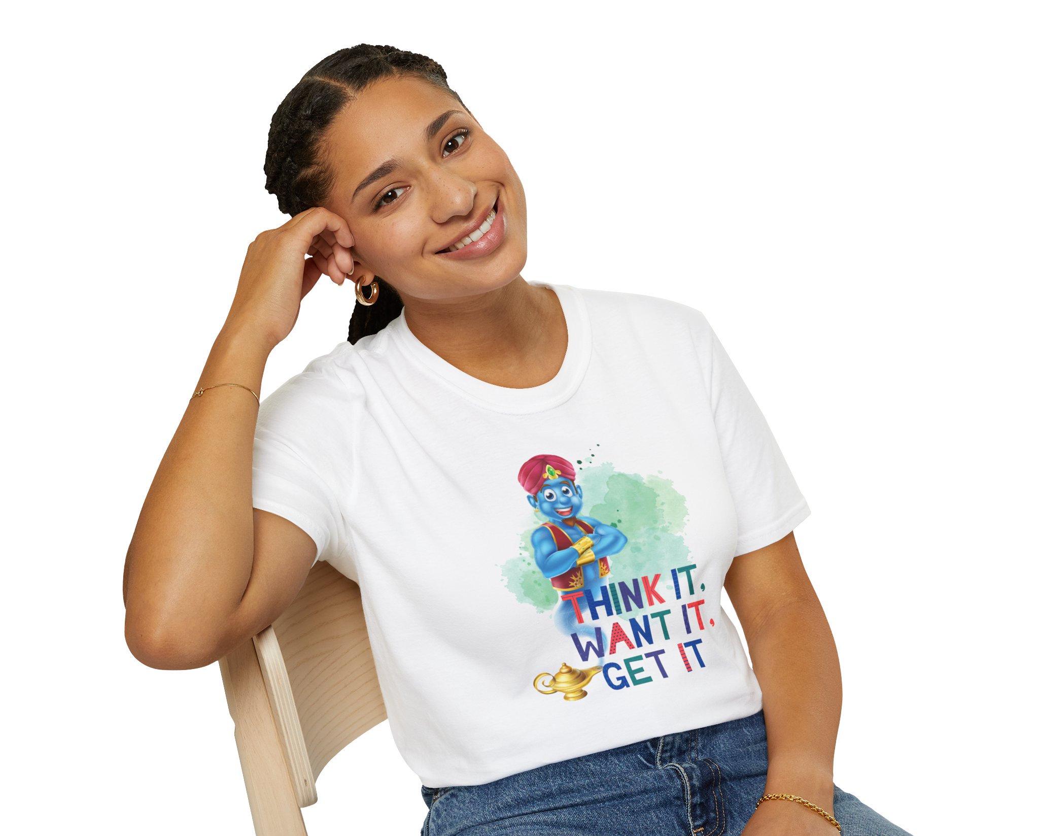 Genie T-shirt, Manifest Your Desires, Believe in Your Dreams