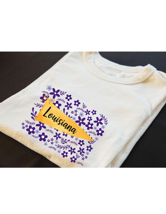 Louisiana Floral Boho Coquette T-Shirt/Long sleeve t-shirt/Sweatshirt