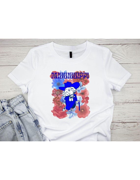 Mississippi Floral Boho Coquette T-Shirt/Long sleeve t-shirt/Sweatshirt