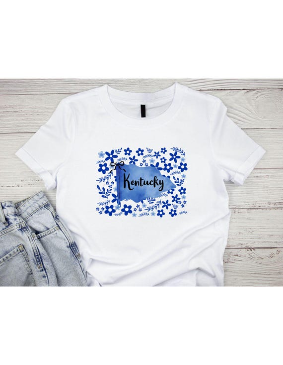 Kentucky Floral Boho Coquette Short sleeve/long sleeve/ T-Shirt/Sweatshirt