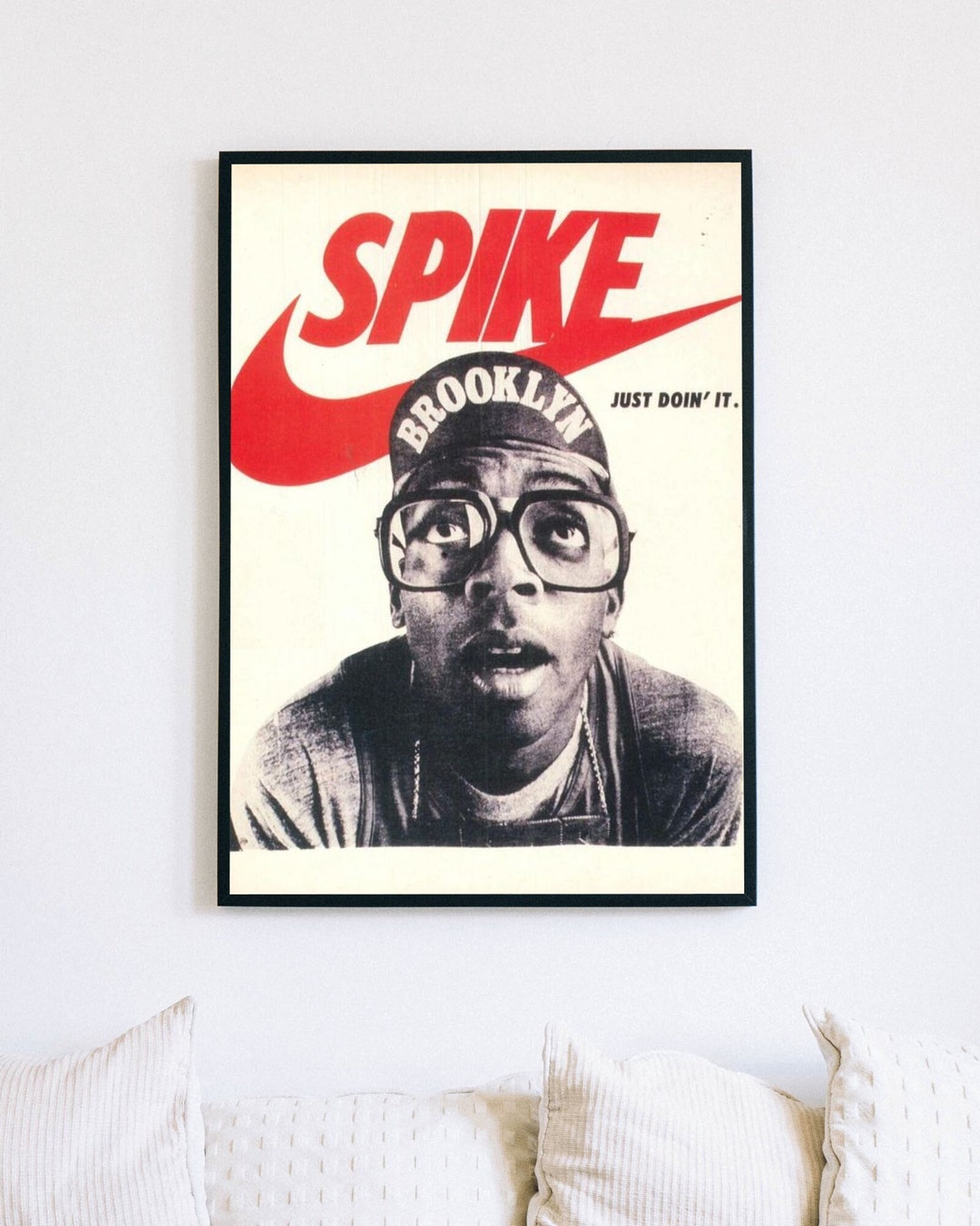 VINTAGE Spike Lee Nike Basketball Poster, Office Decor, Home Decor Etsy