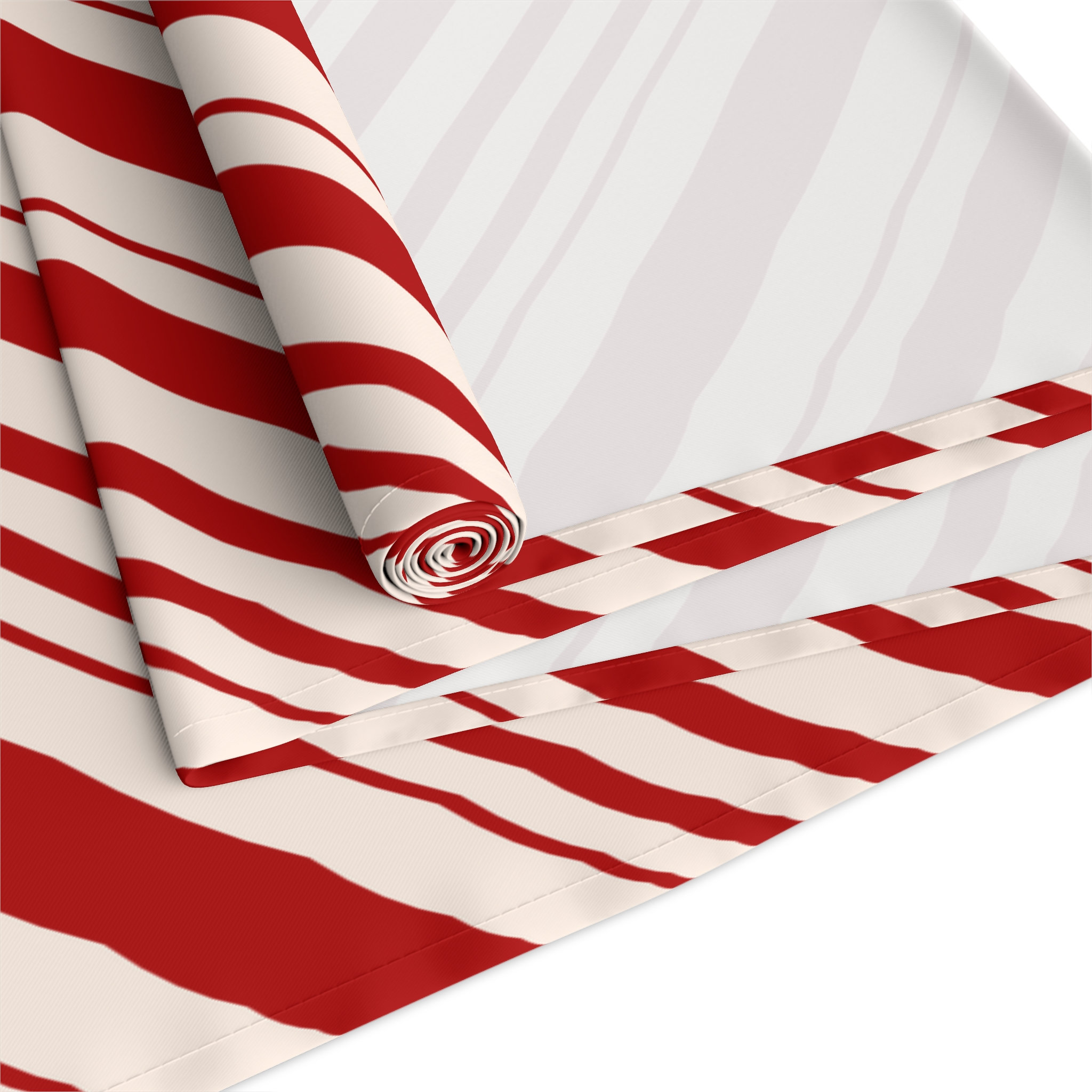 Candy Cane Christmas Table Runner Holiday Table Decorations Candy Cane