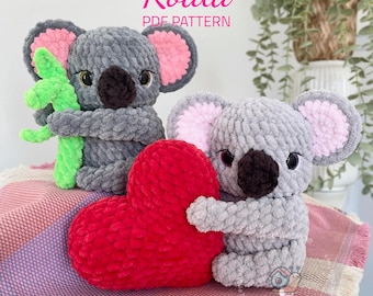 Koala Amigurumi Crochet Pattern: Beginner-Friendly Plushie (PDF)