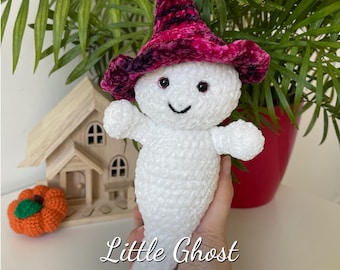 Little Ghost Crochet Pattern: Halloween Decor (PDF Pattern)