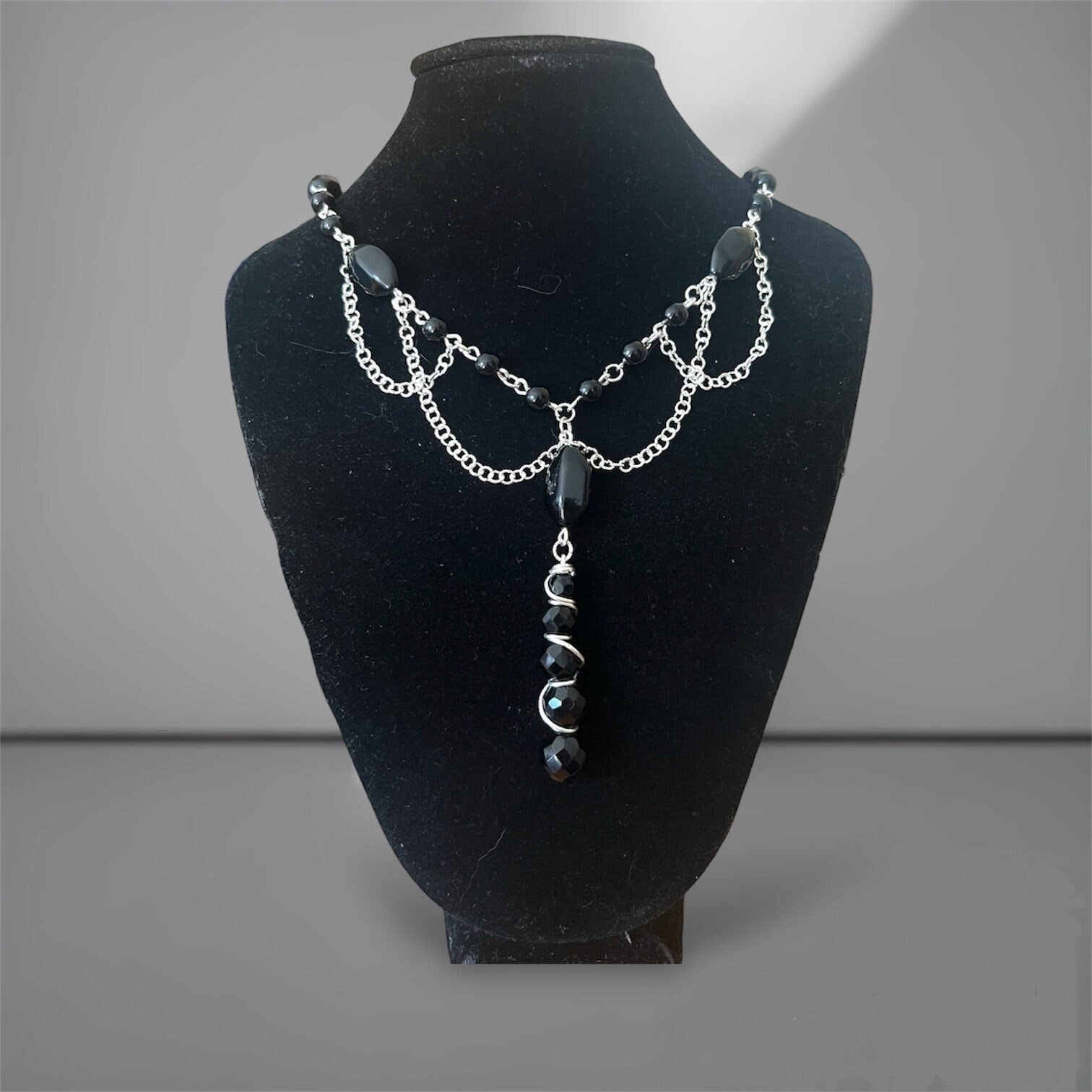 Gothic Chain Necklace - Etsy