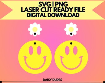 Daisy Dudes SVG e PNG | Arquivo digital apenas! Para corte a laser e muito mais