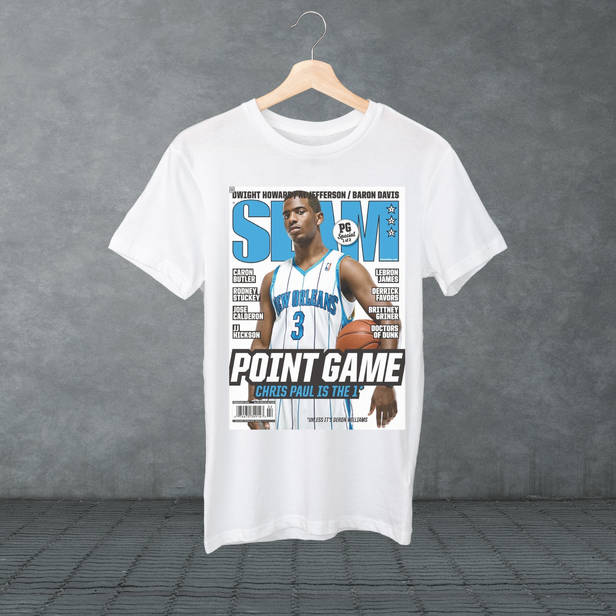 Chris Paul T-Shirt Vintage Basketball Shirt - Listentee