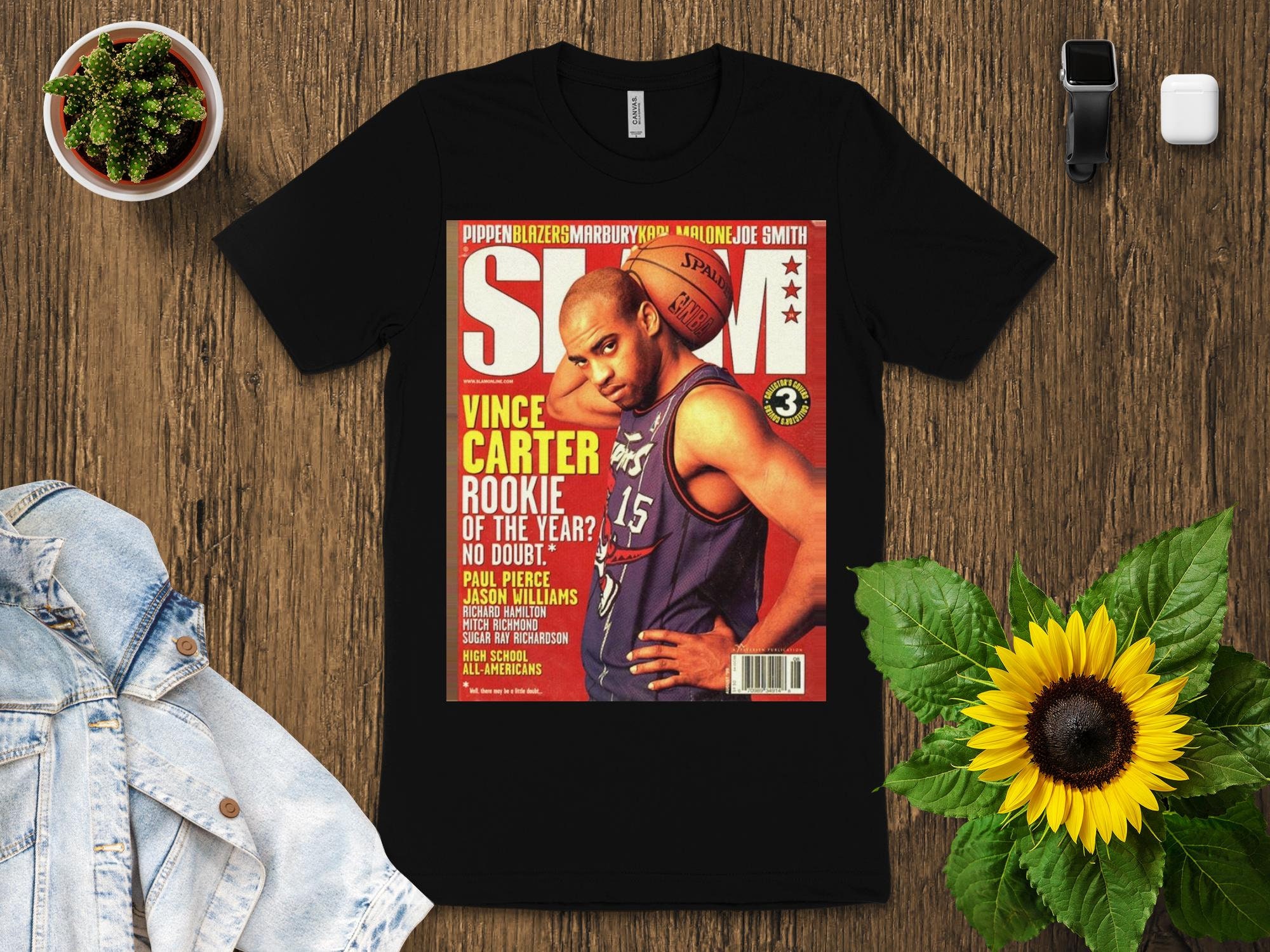 SLAM Vince Carter Rookie Of The Year T-Shirt UNISEX 