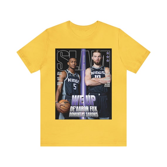 Sacramento Kings SLAM T-shirt SLAM Magazine Kings Fans NBA 