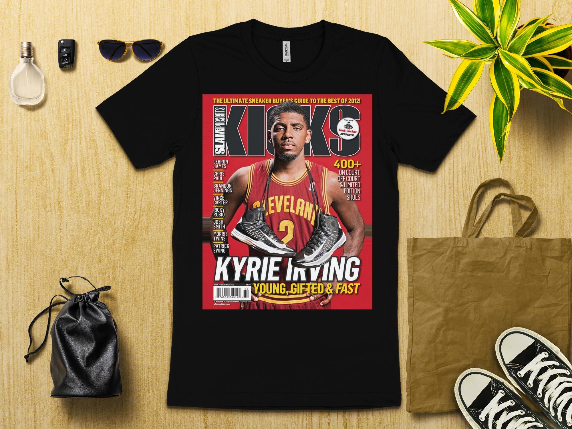 Kyrie Irving NBA Brooklyn Nets Vintage Graphic Unisex T-Shirt - Teeruto