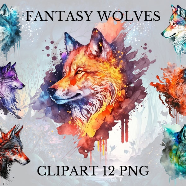 Wolf Magic Art - Etsy