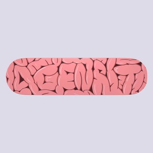 DGENRIT Presents “Inner Workings” Skateboard Deck or Wall Art (Deck Only)