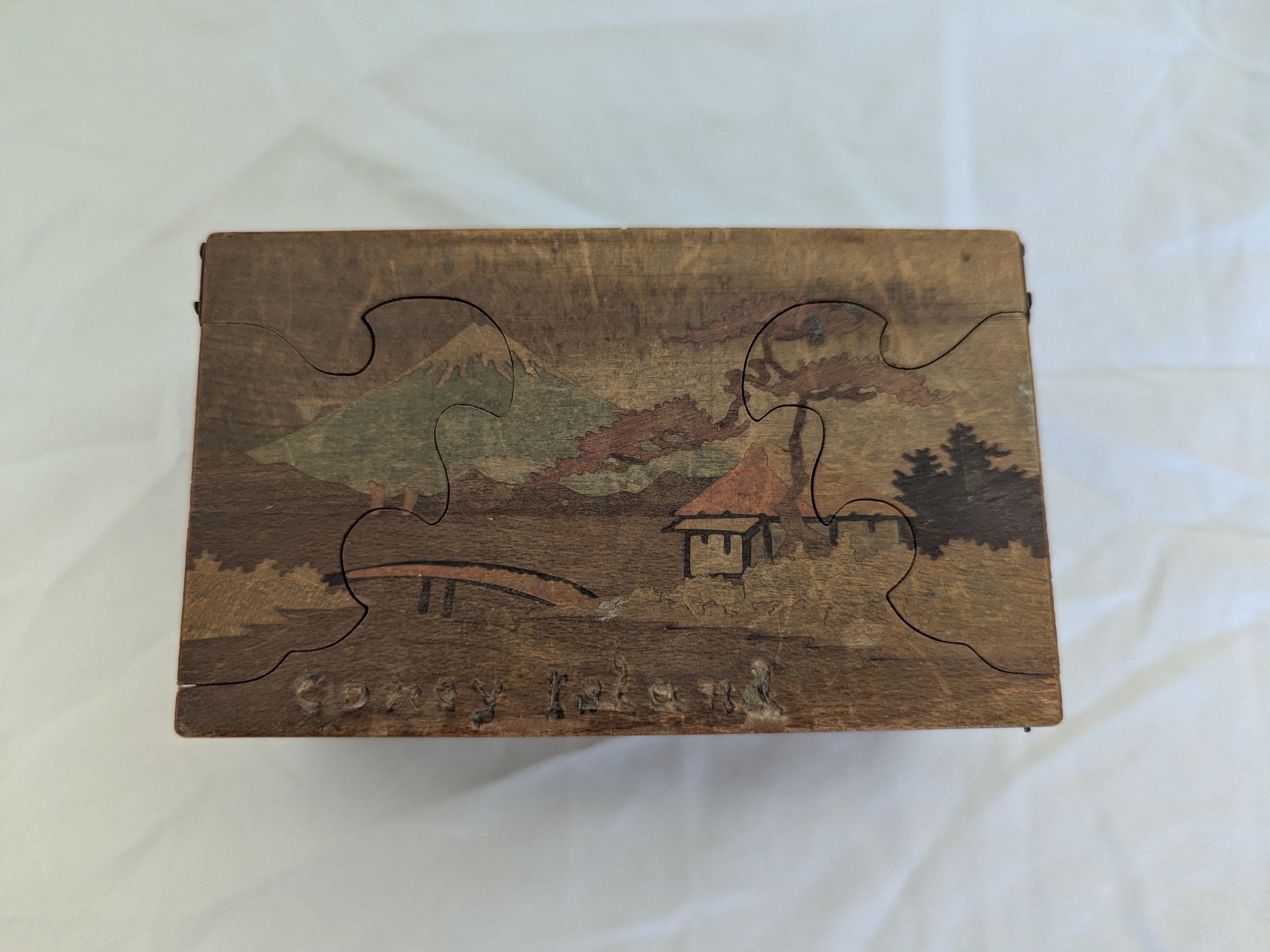 Antique Japanese Calligraphy Box - Etsy