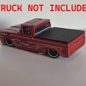 Hot Wheels Custom 62 Chevy Pickup Bed Cover 1/64 Scale