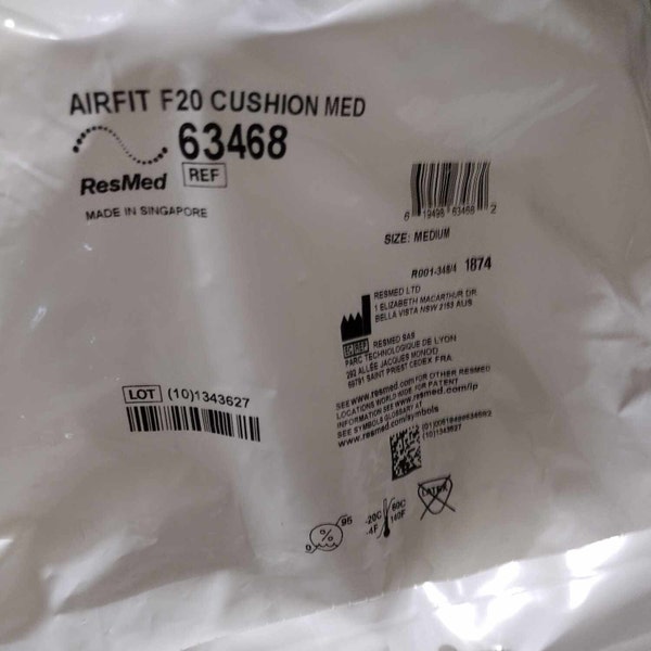 63468 ResMed - airfit cushion medium - mask