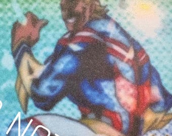 Accesorio de cosplay de la tarjeta del héroe número uno