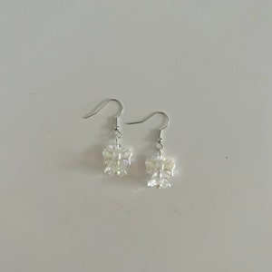 Flower Bow Earrings Coquette Color Variant Gift Jewelry for Her - Etsy